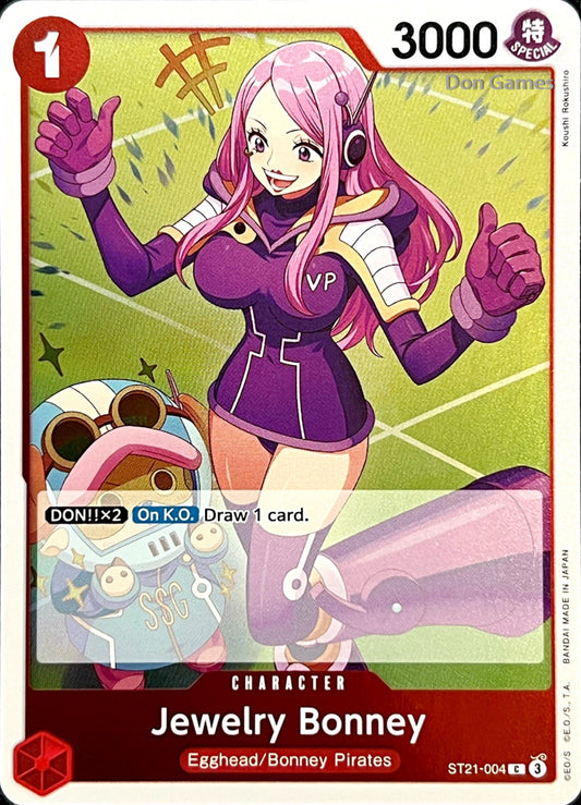 ST21-004 Jewelry Bonney Character Card