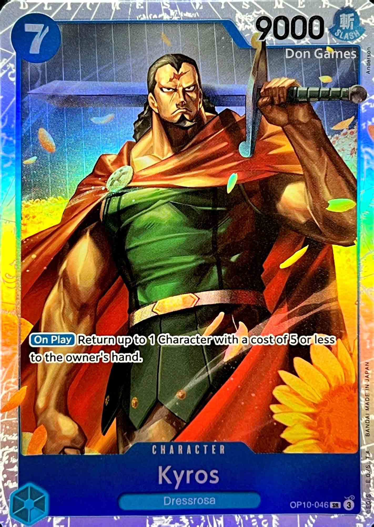 OP10-046 Kyros Character Card