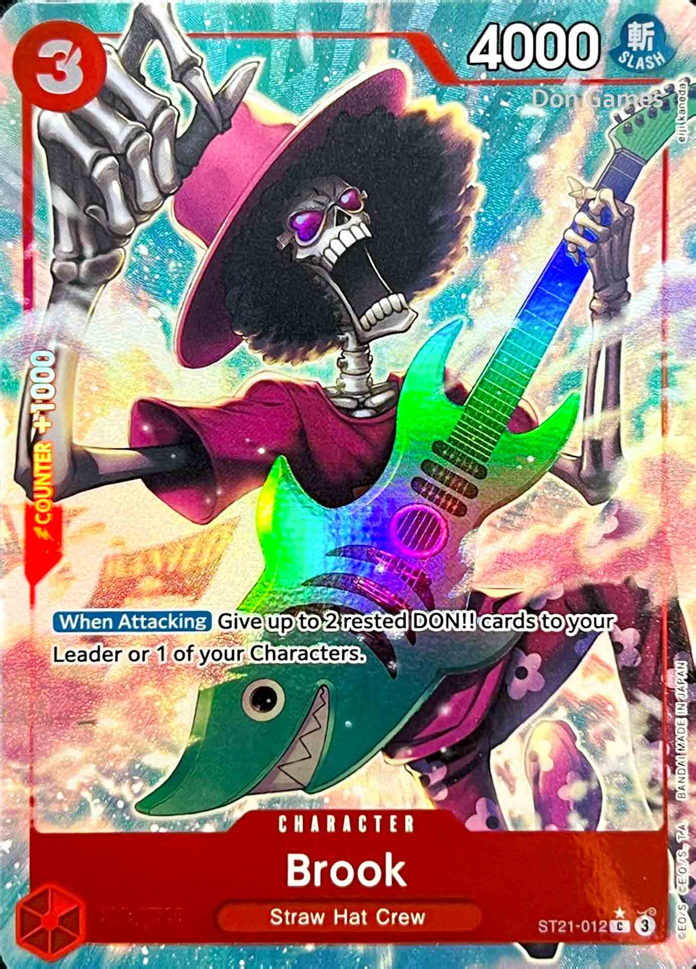 ST21-012 Brook Character Card Extended Art