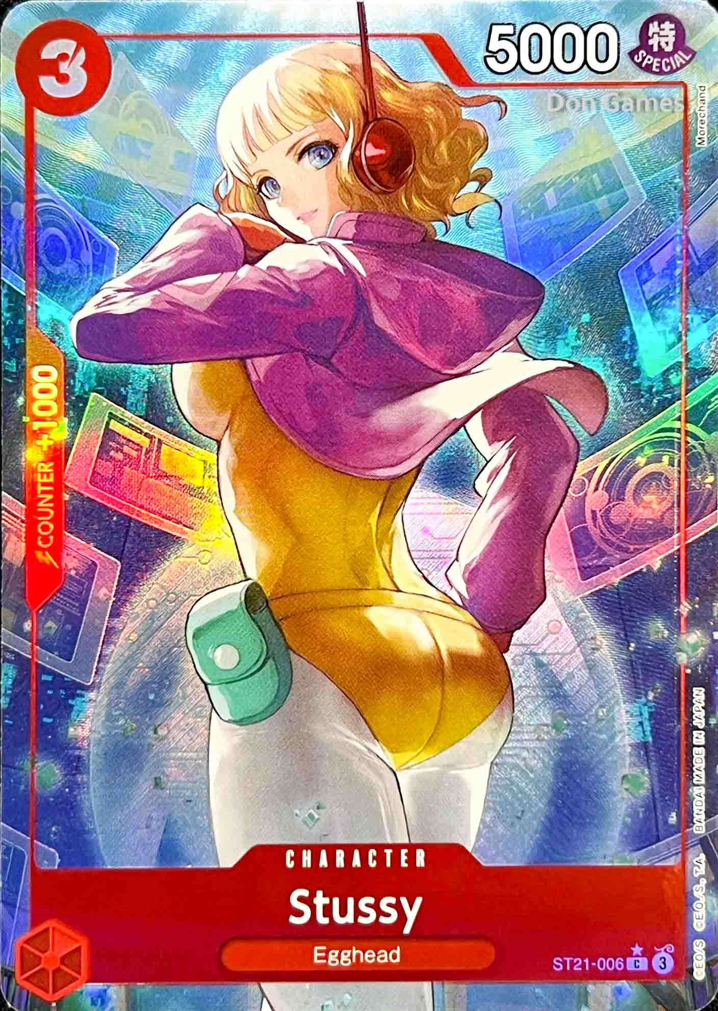 ST21-006 Stussy Character Card Extended Art