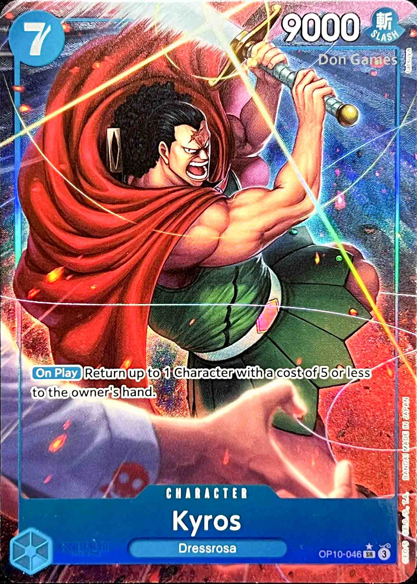 OP10-046 Kyros Character Card Alternate Art