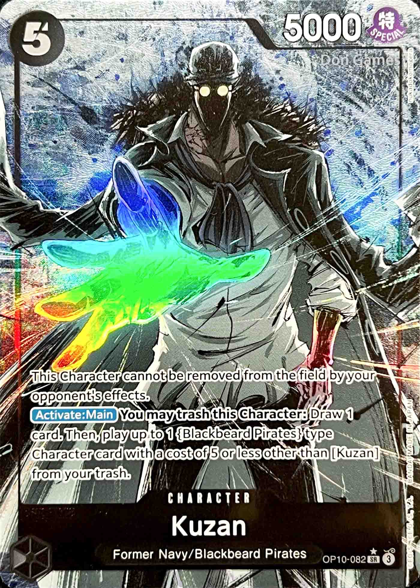 OP10-082 Kuzan Character Card Alternate Art