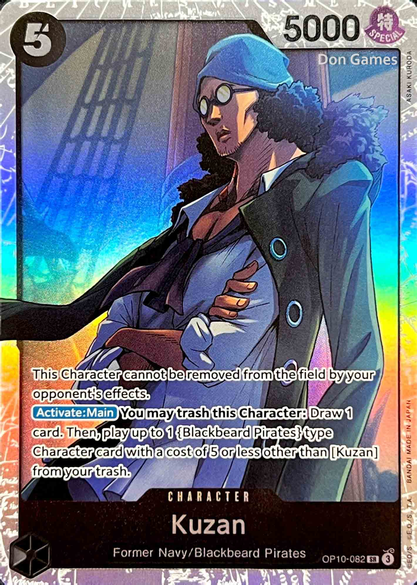 OP10-082 Kuzan Character Card