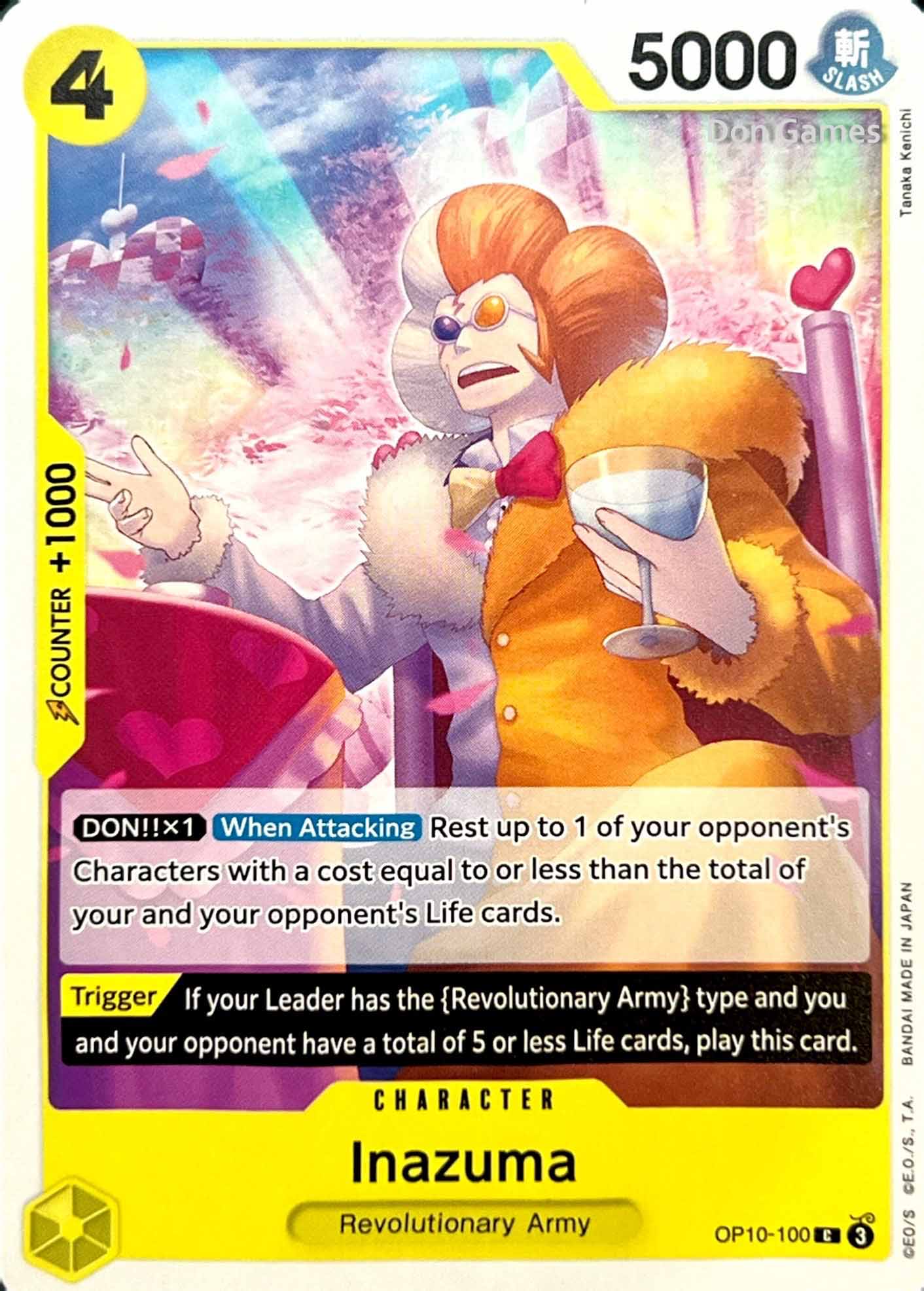 OP10-100 Inazuma Character Card