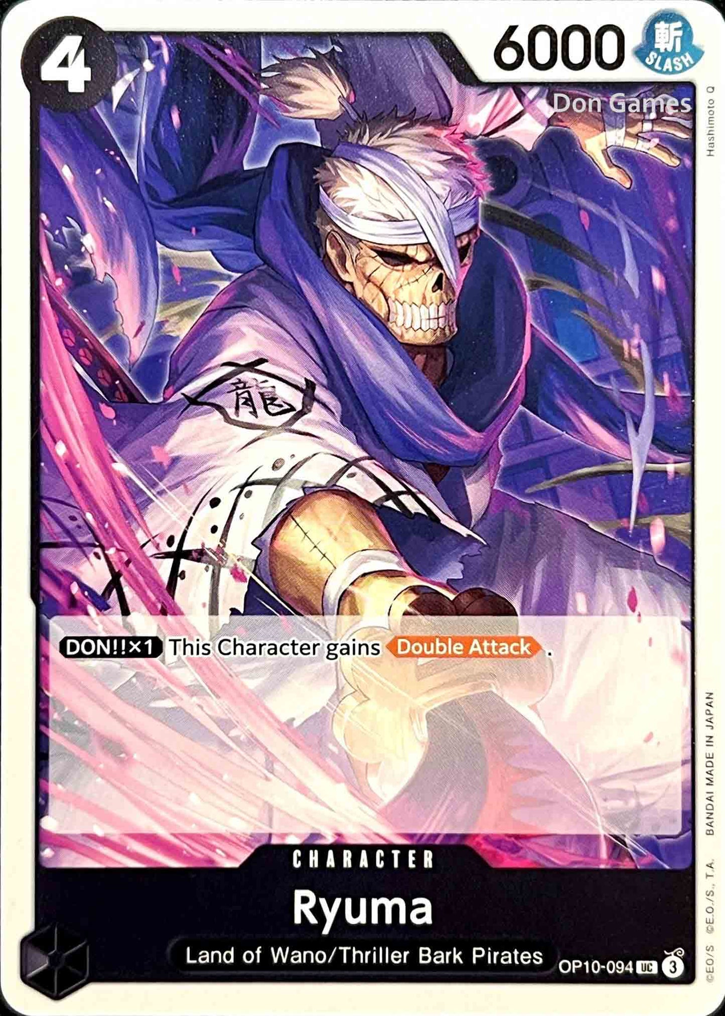 OP10-094 Ryuma Character Card