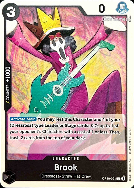 OP10-091 Brook Character Card