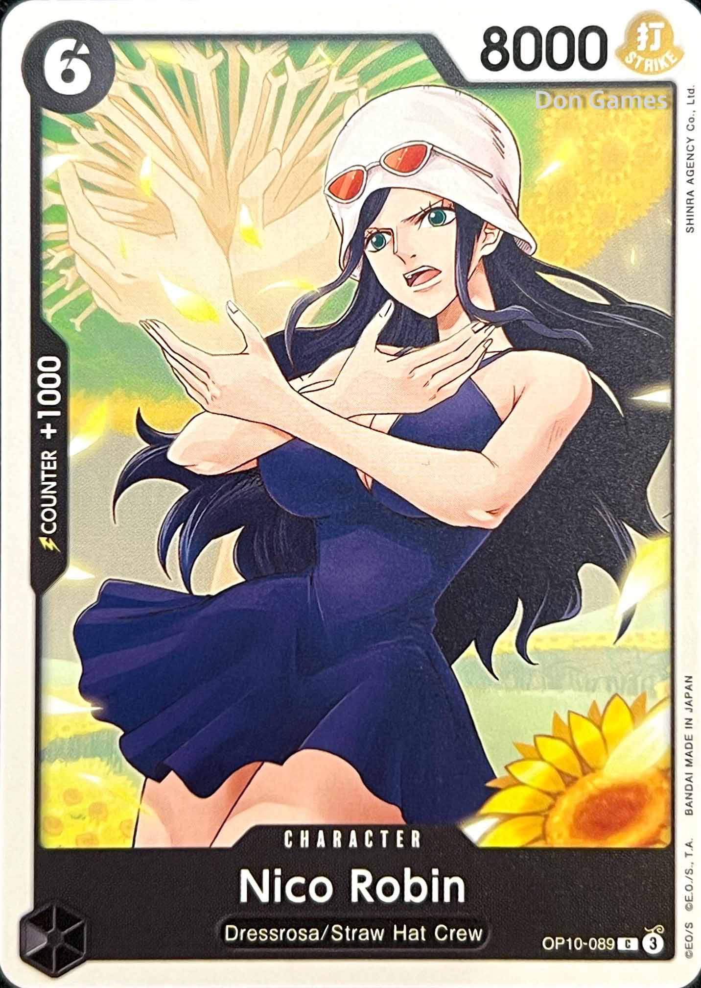 OP10-089 Nico Robin Character Card