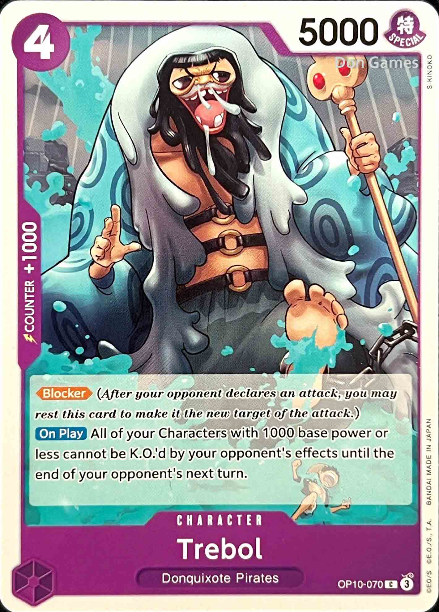 OP10-070 Trebol Character Card