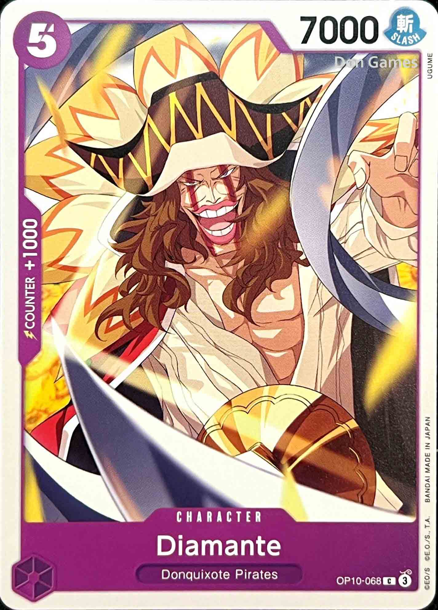OP10-068 Diamante Character Card