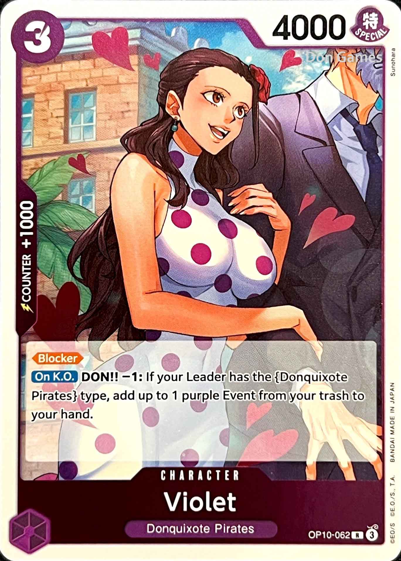 OP10-062 Violet Character Card