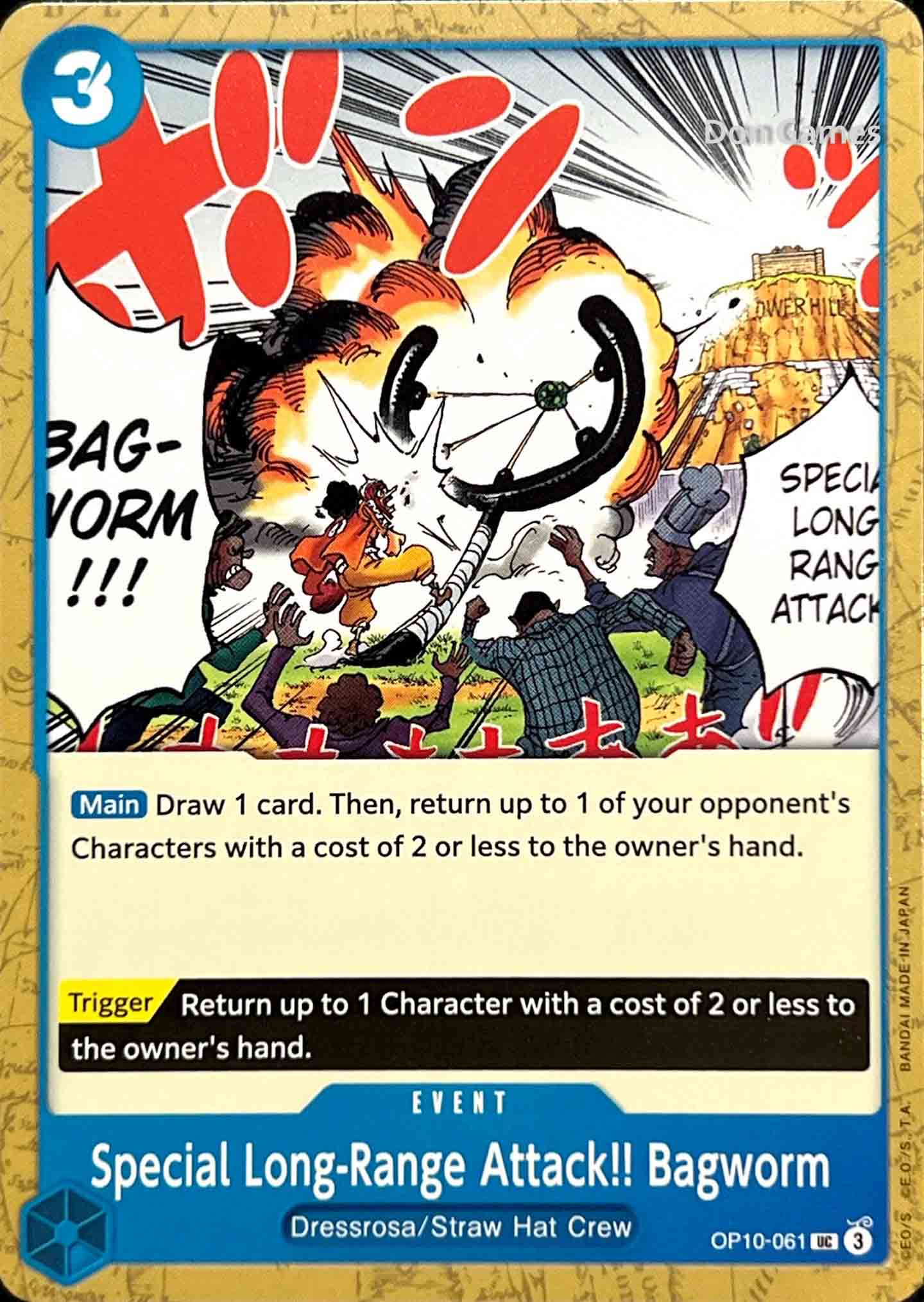 OP10-061 Special Long-Range Attack!! Bagworm Event Card