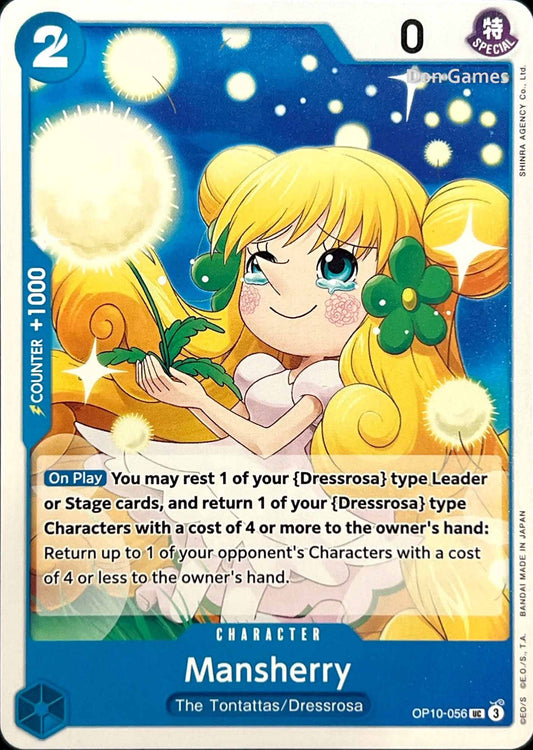 OP10-056 Mansherry Character Card