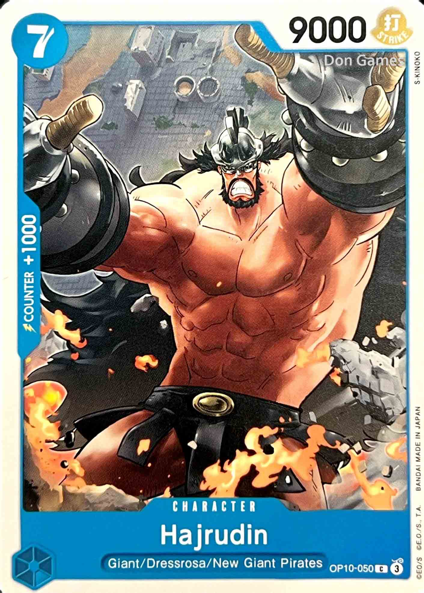 OP10-050 Hajrudin Character Card