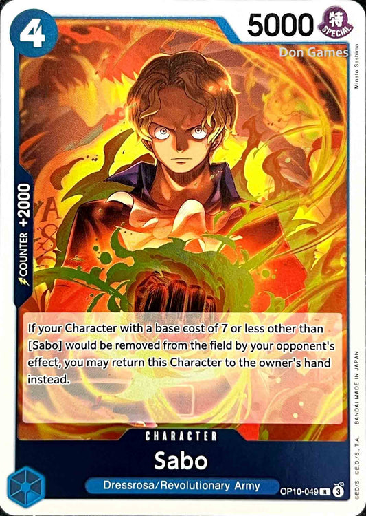 OP10-049 Sabo Character Card