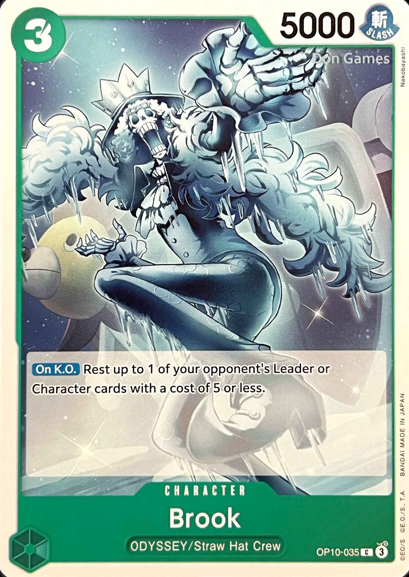 OP10-035 Brook Character Card