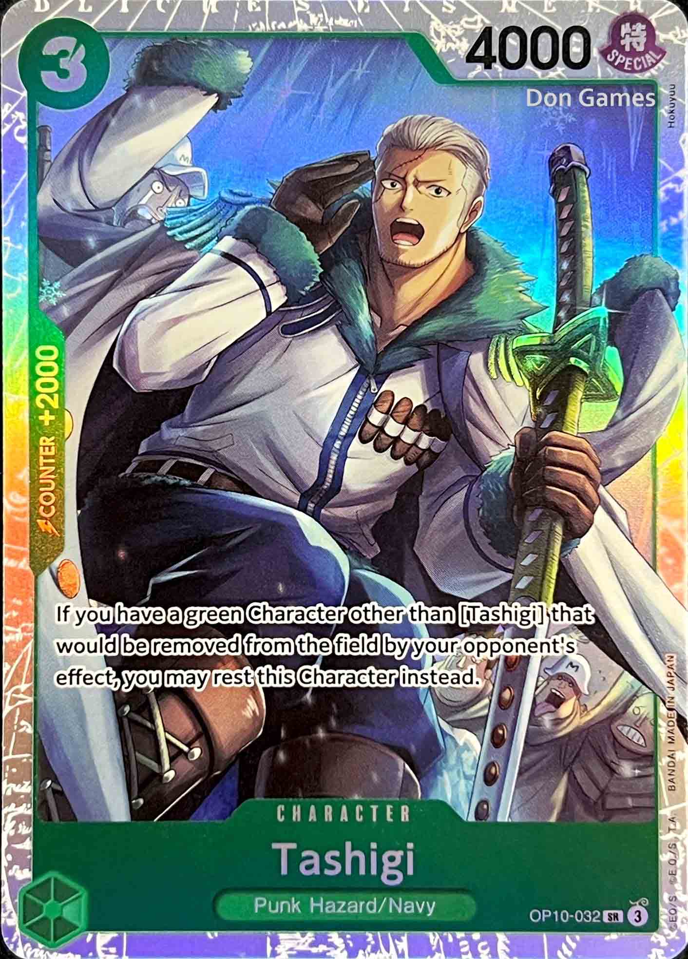 OP10-032 Tashigi Character Card