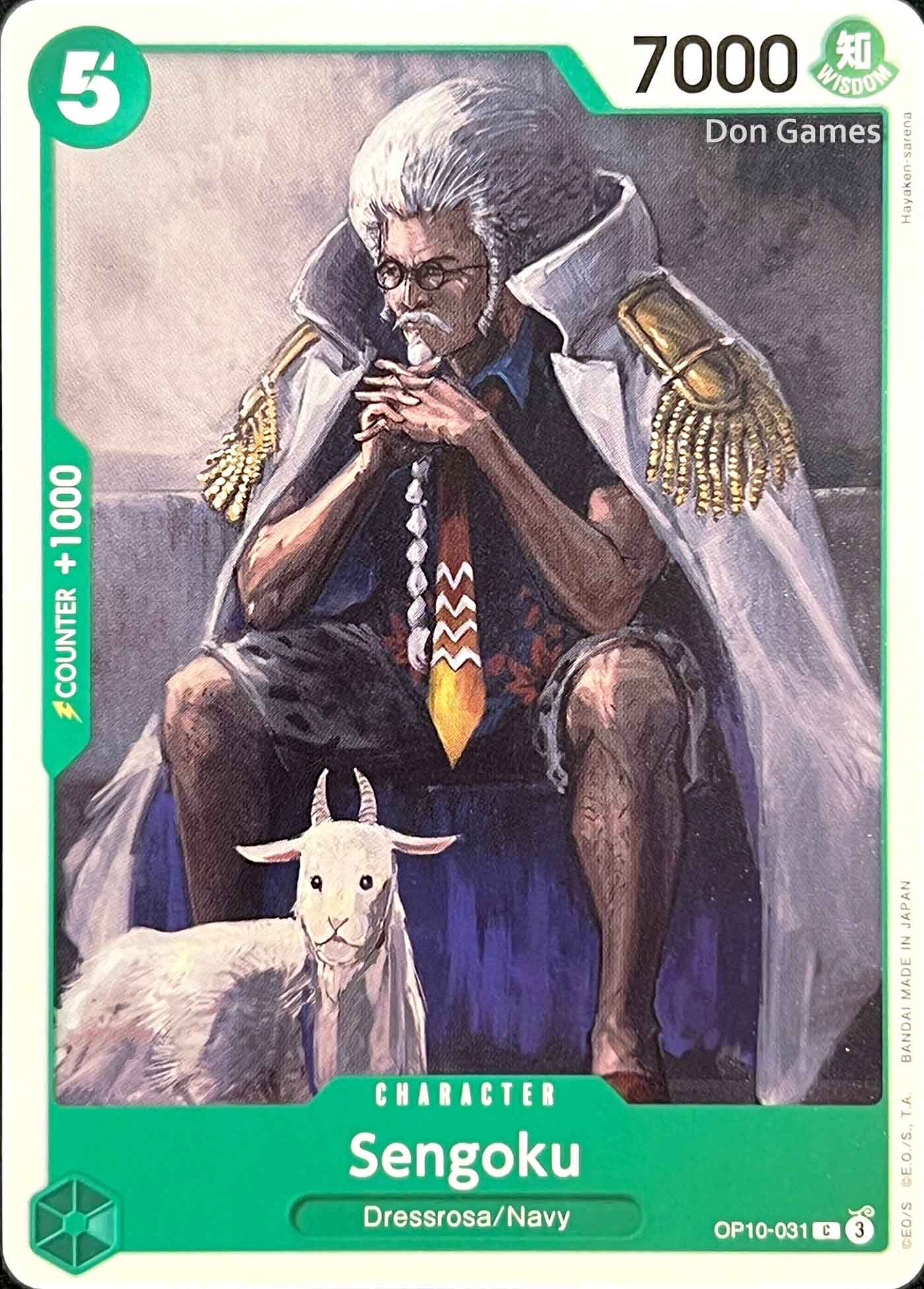 OP10-031 Sengoku Character Card