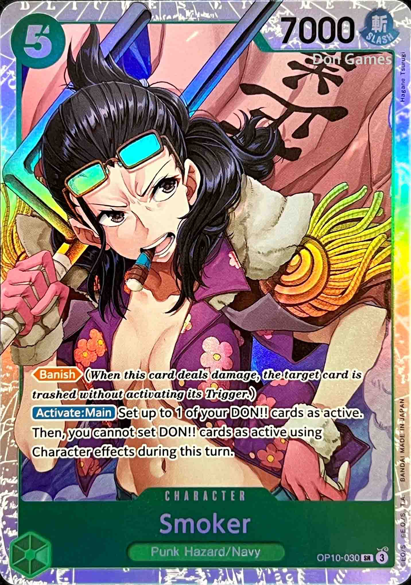 OP10-030 Smoker Character Card