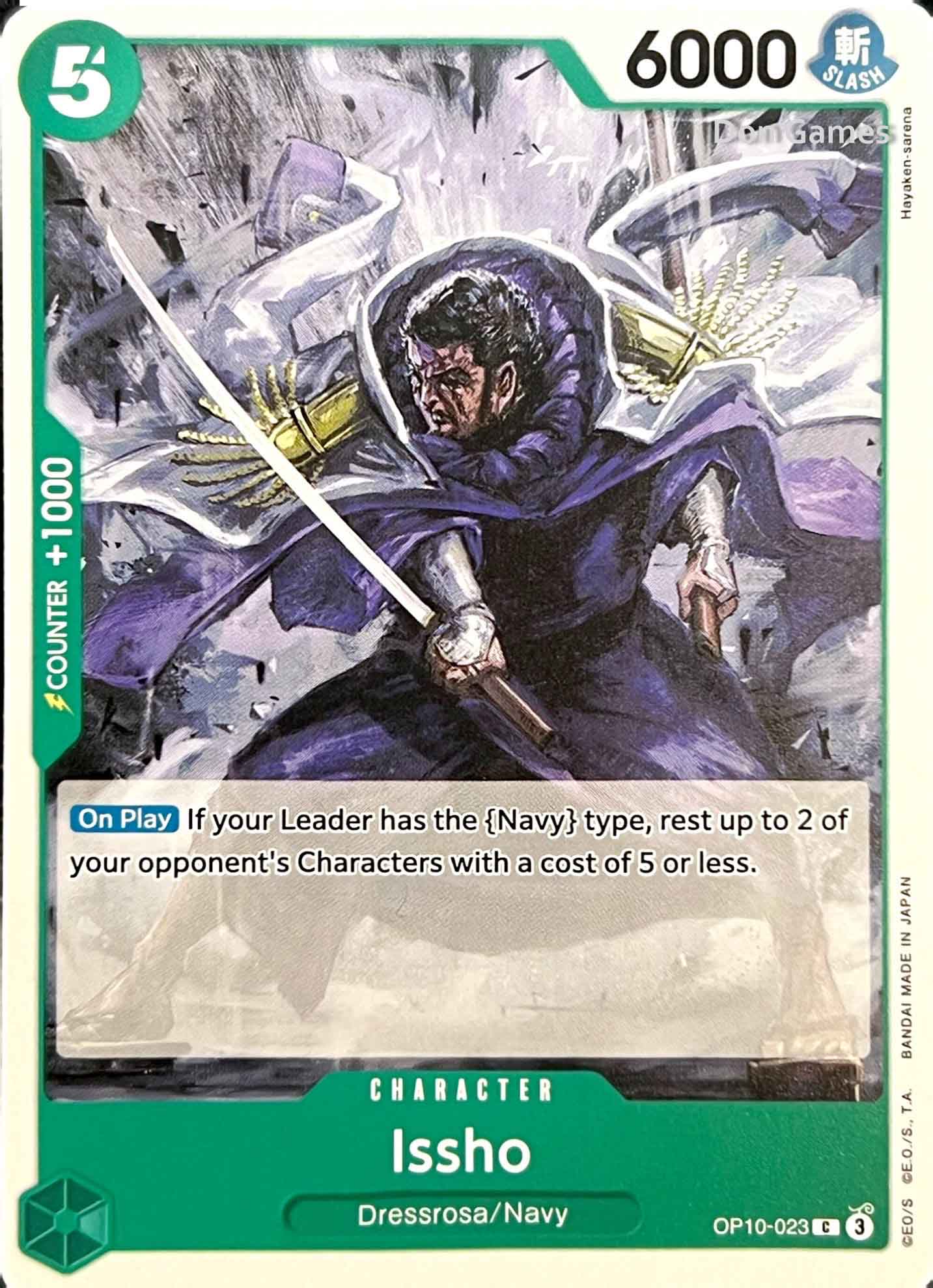 OP10-023 Issho Character Card