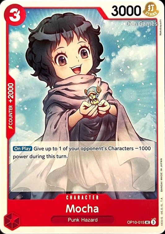 OP10-015 Mocha Character Card