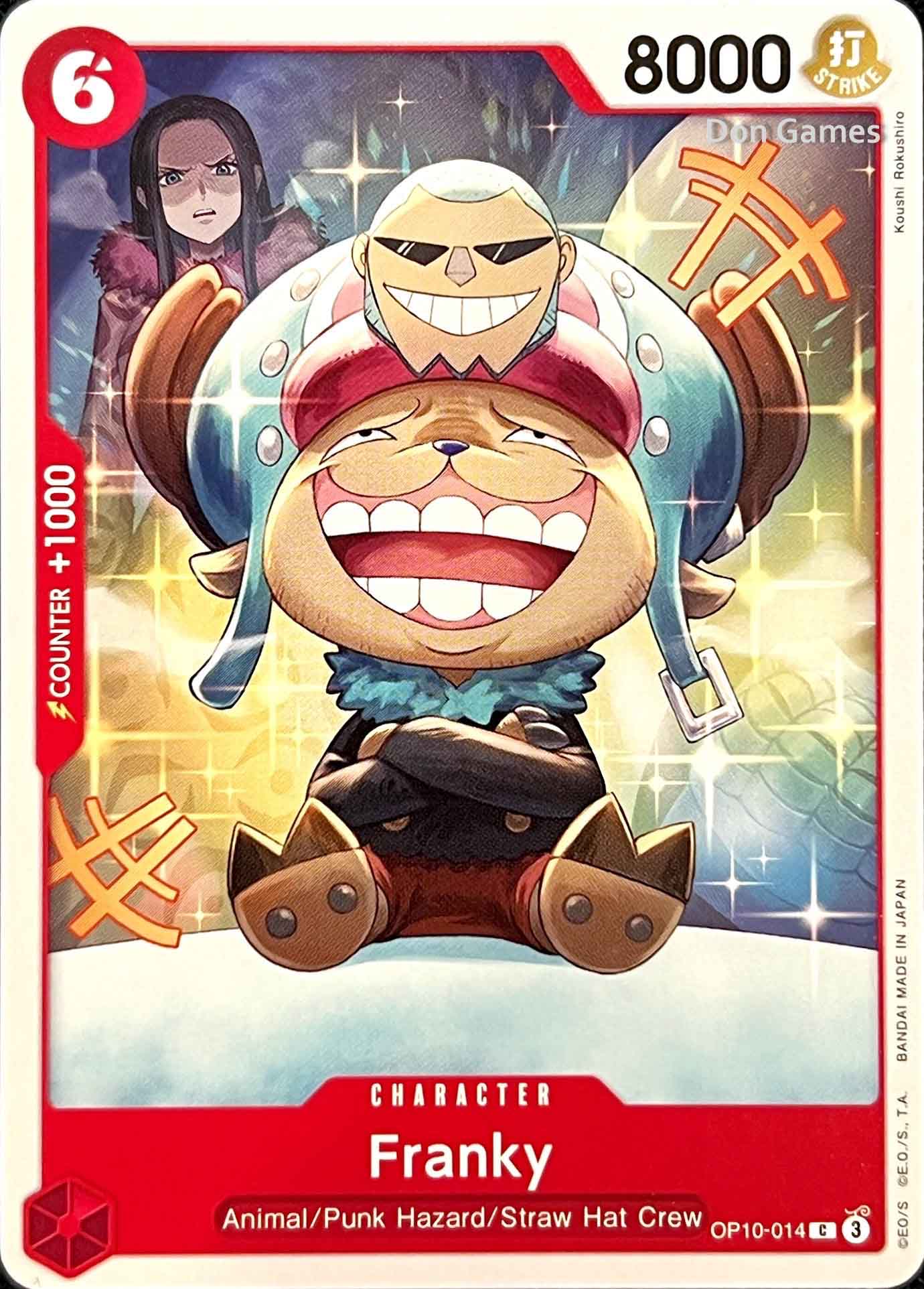OP10-014 Franky Character Card