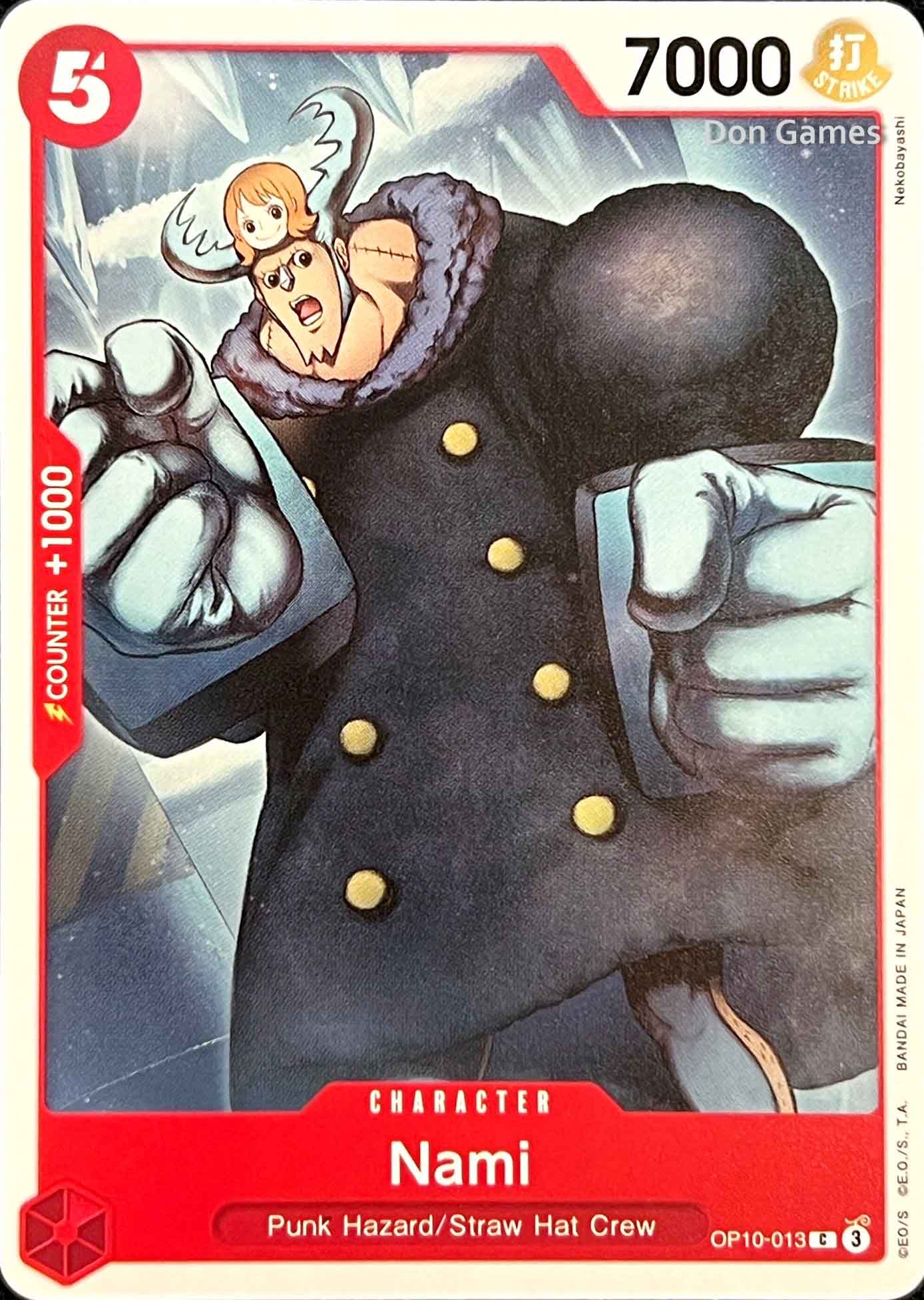 OP10-013 Nami Character Card