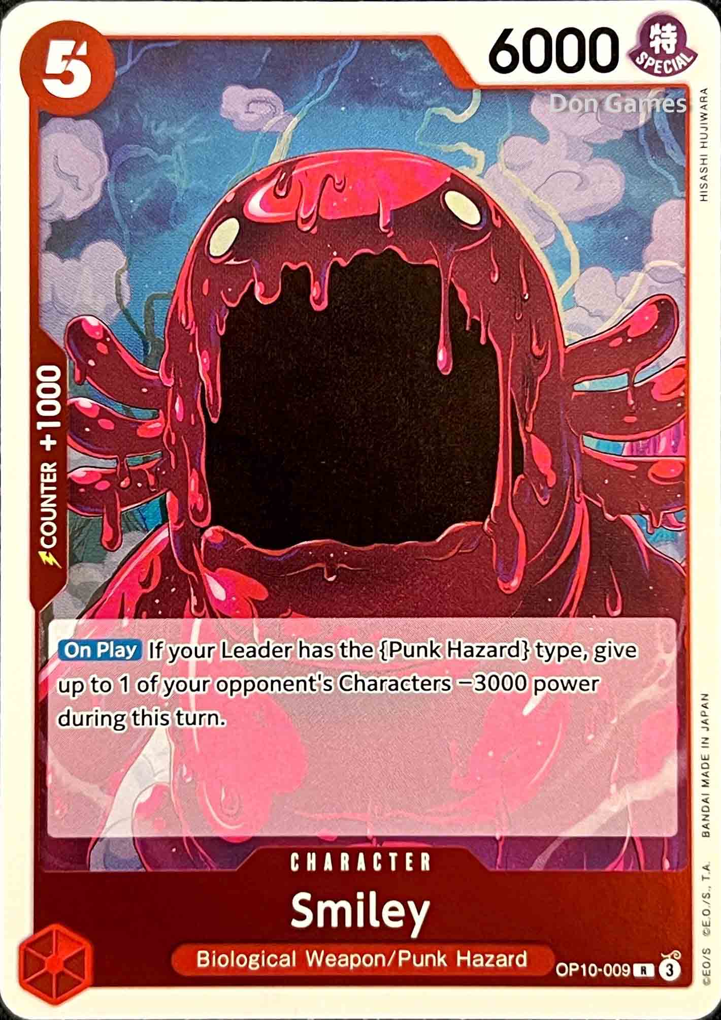 OP10-009 Smiley Character Card