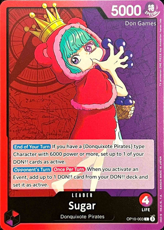 OP10-003 Sugar Leader Card