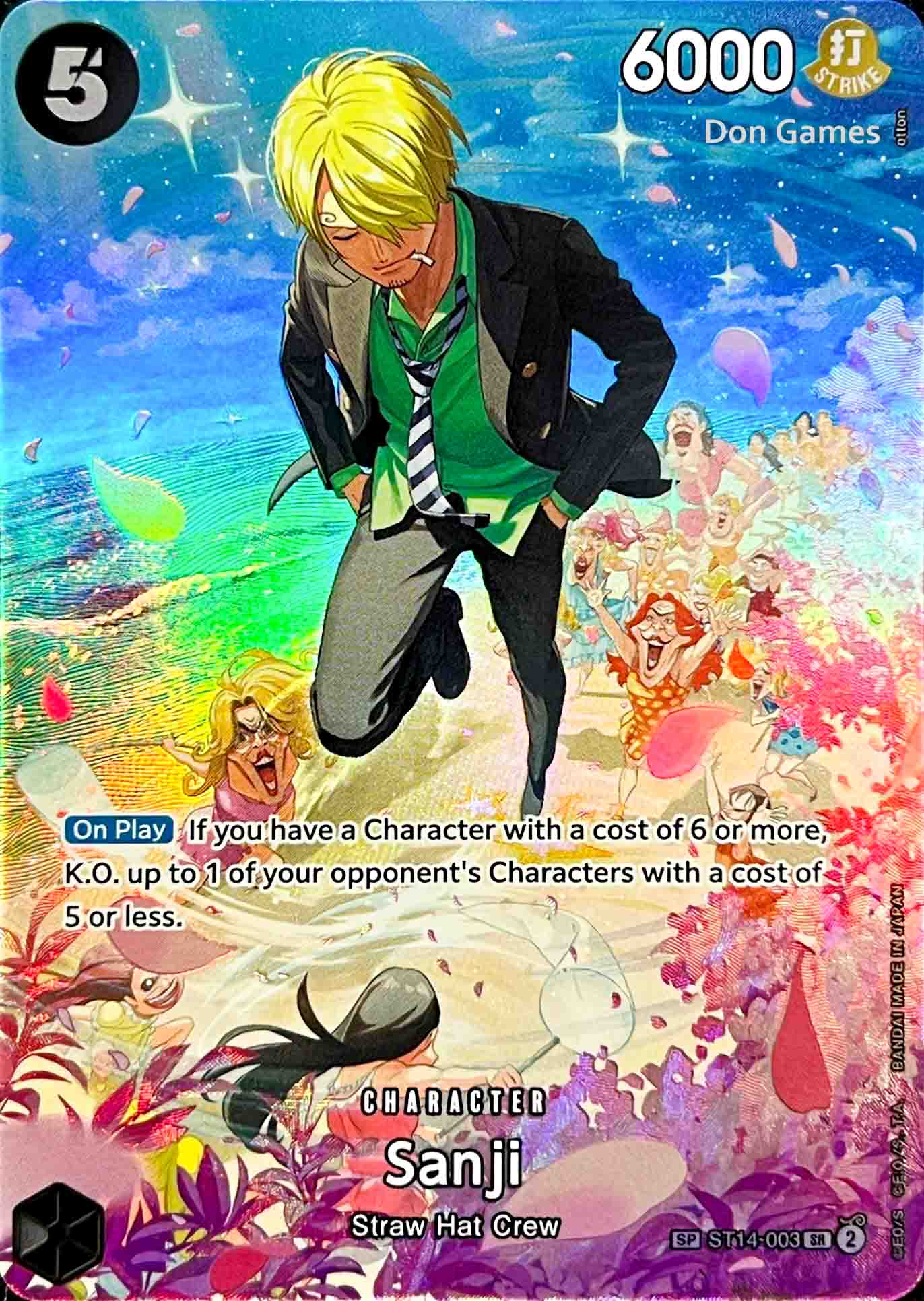 ST14-003 Sanji Character Card Special Alternate Art