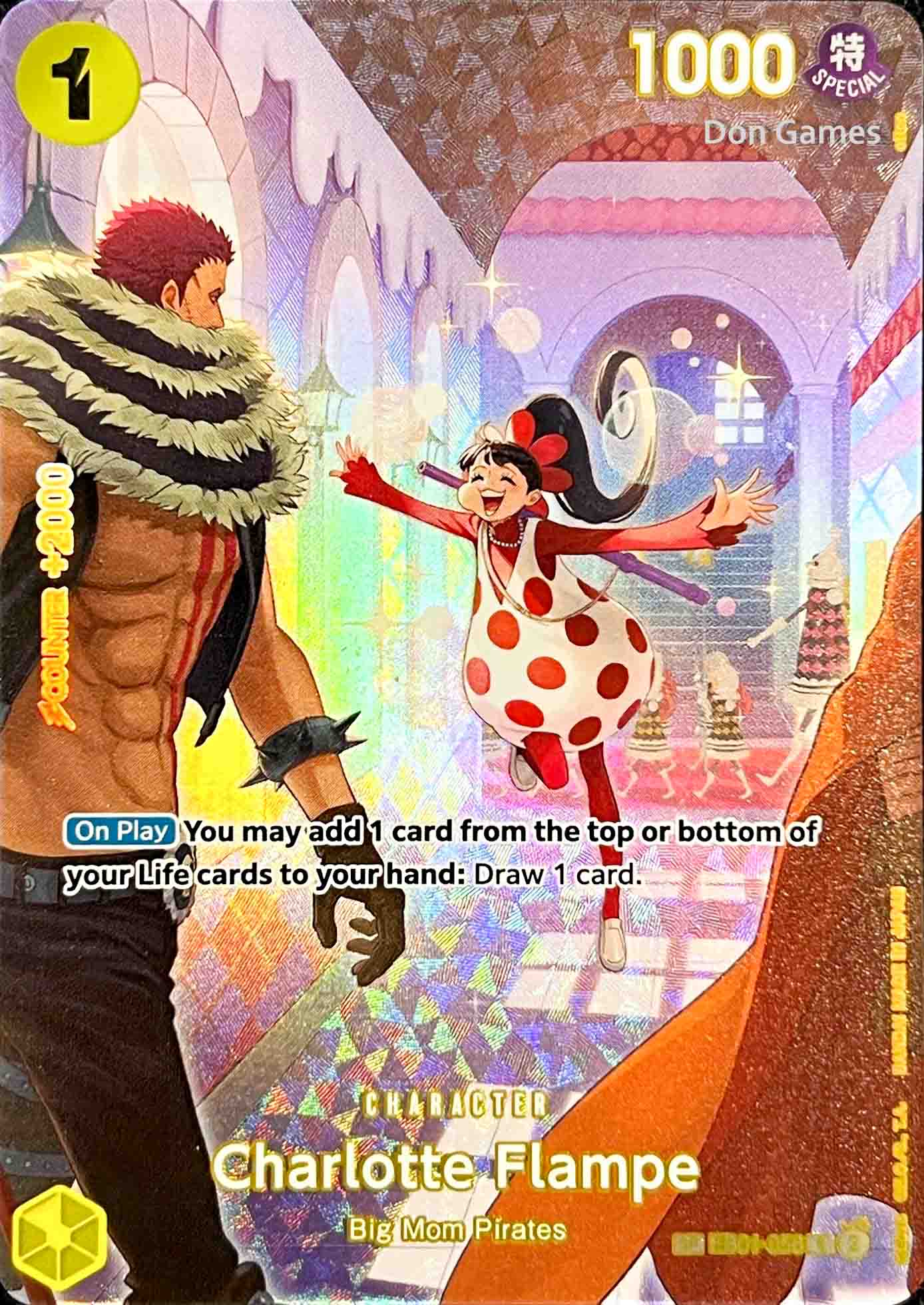 EB01-056 Charlotte Flampe Character Card Special Alternate Art