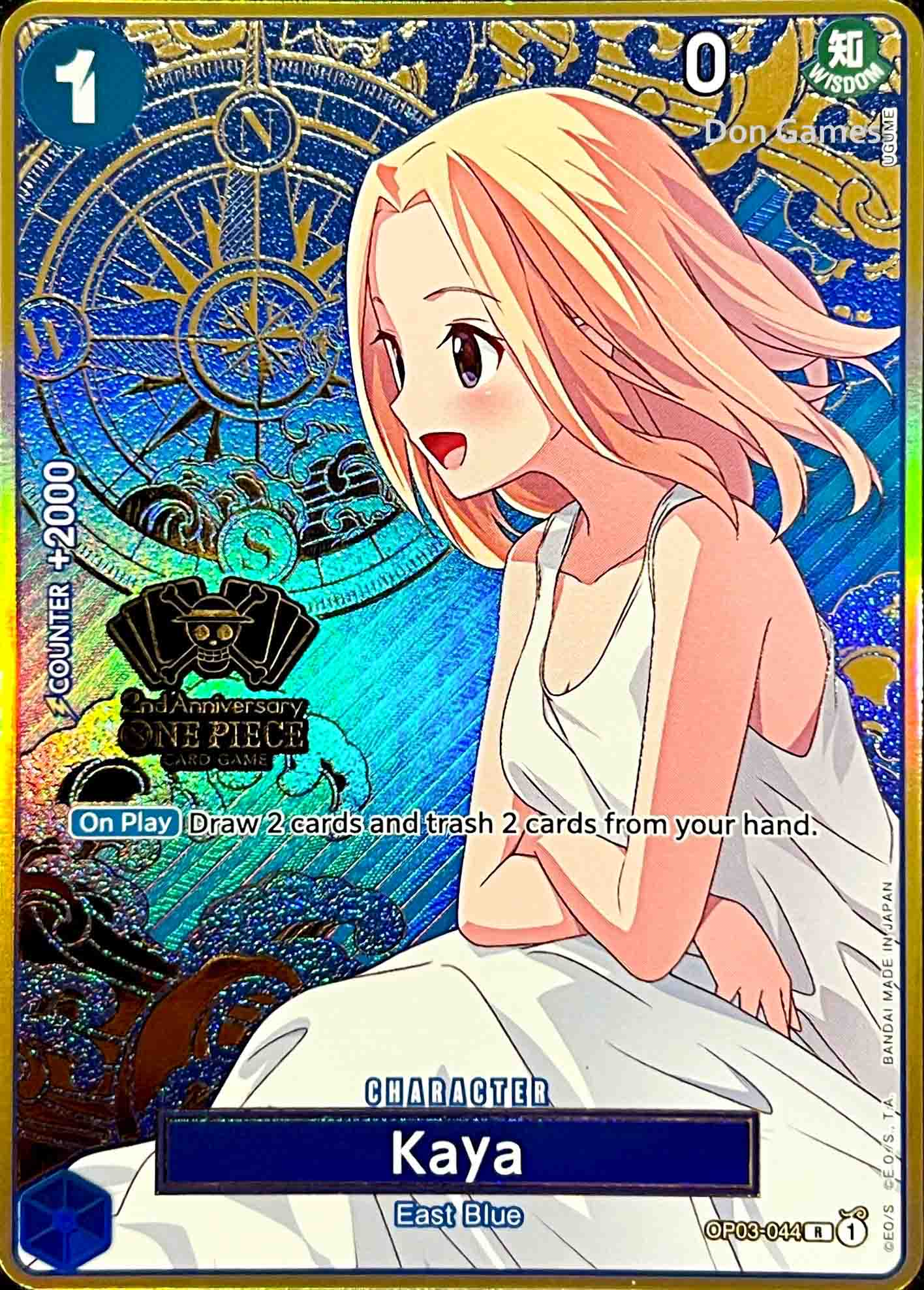 OP03-044 Kaya Character Card Alternate Art