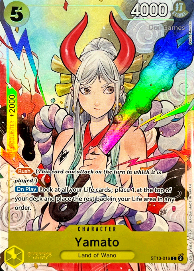 ST13-016 Yamato Character Card Alternate Art Promo