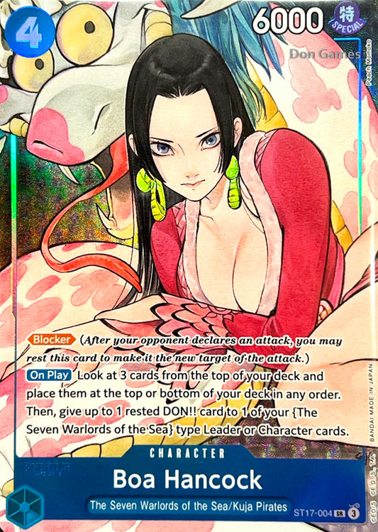 ST17-004 Boa Hancock Character Card Alternate Art Promo