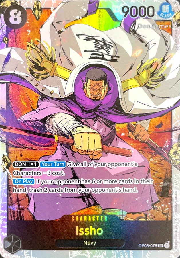 OP03-078 Issho Character Card Don Games OP03-078 Issho Character Card Don Games