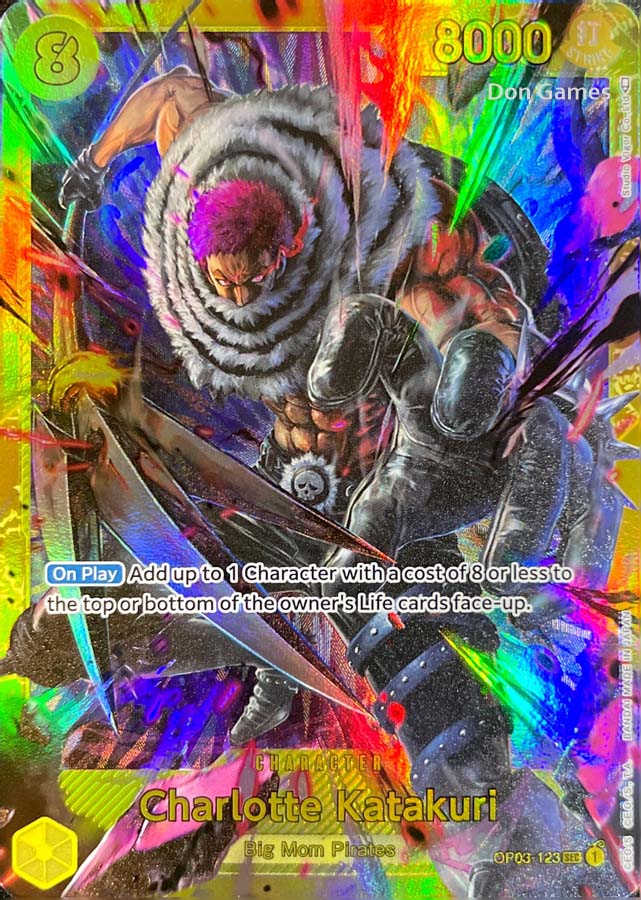 OP03-123 Charlotte Katakuri Character Card