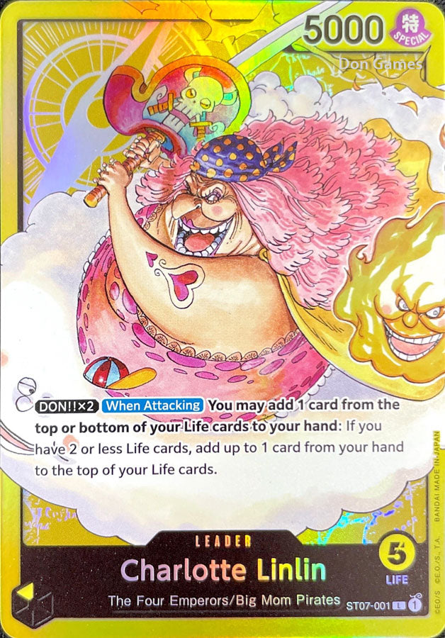 ST07-001 Charlotte Linlin Leader Card Don Games ST07-001 Charlotte Linlin Leader Card Don Games