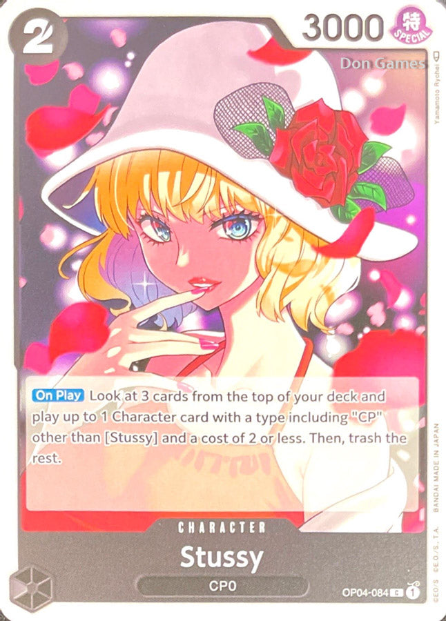 one piece card game stussy OP04-084 Stussy Character Card – Don Games