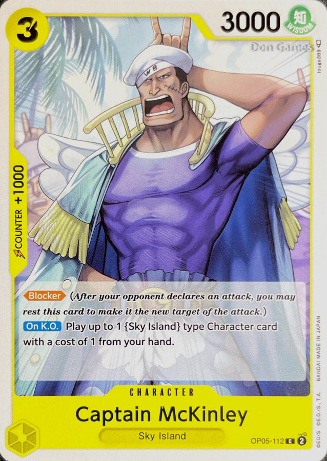 OP05-112 Captain McKinley Character Card