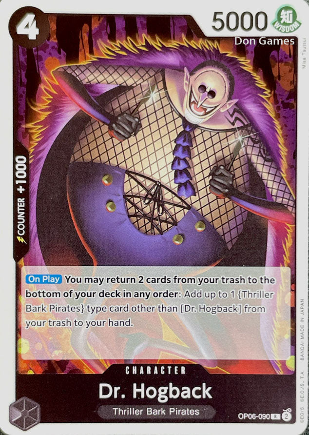 OP06-090 Dr. Hogback Character Card