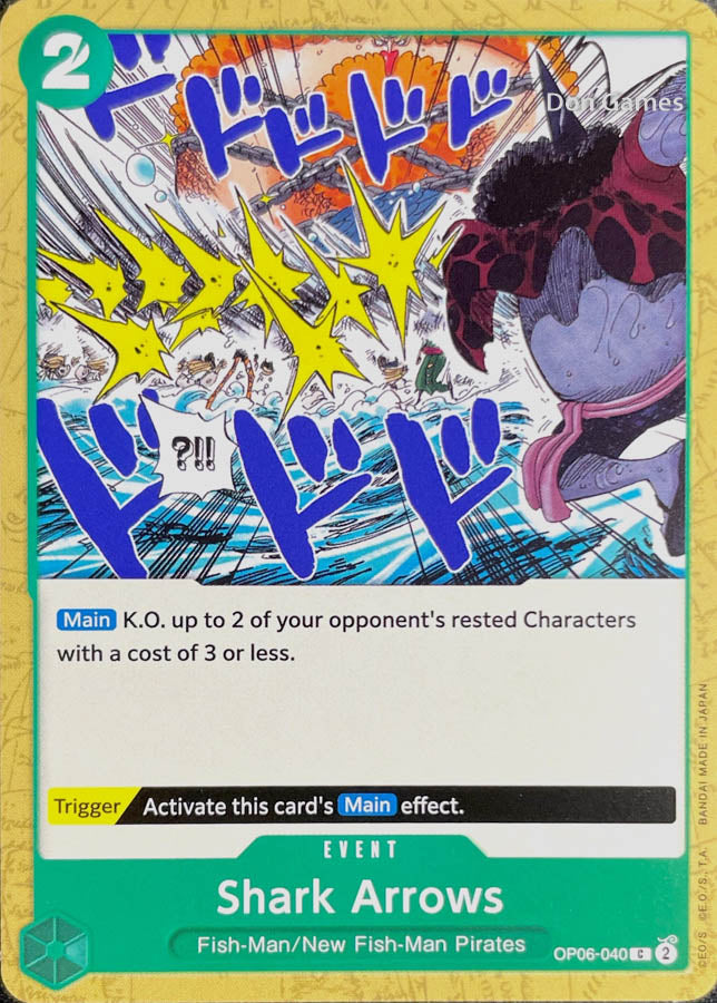 OP06-040 Shark Arrows Event Card