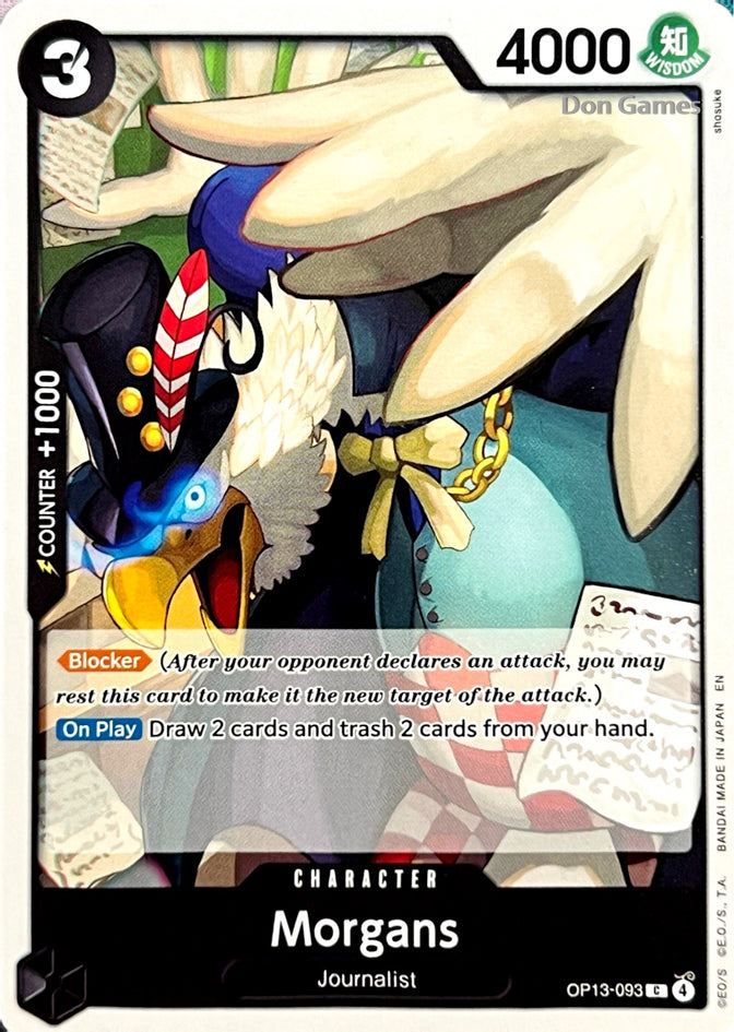 OP13-093 Morgans Character Card