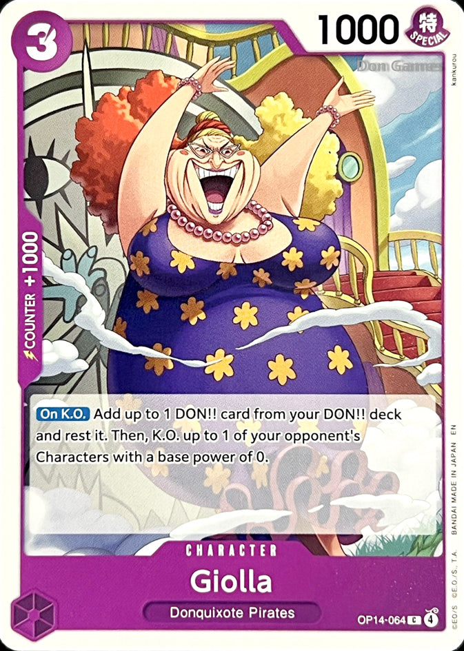 OP14-064 Giolla Character Card