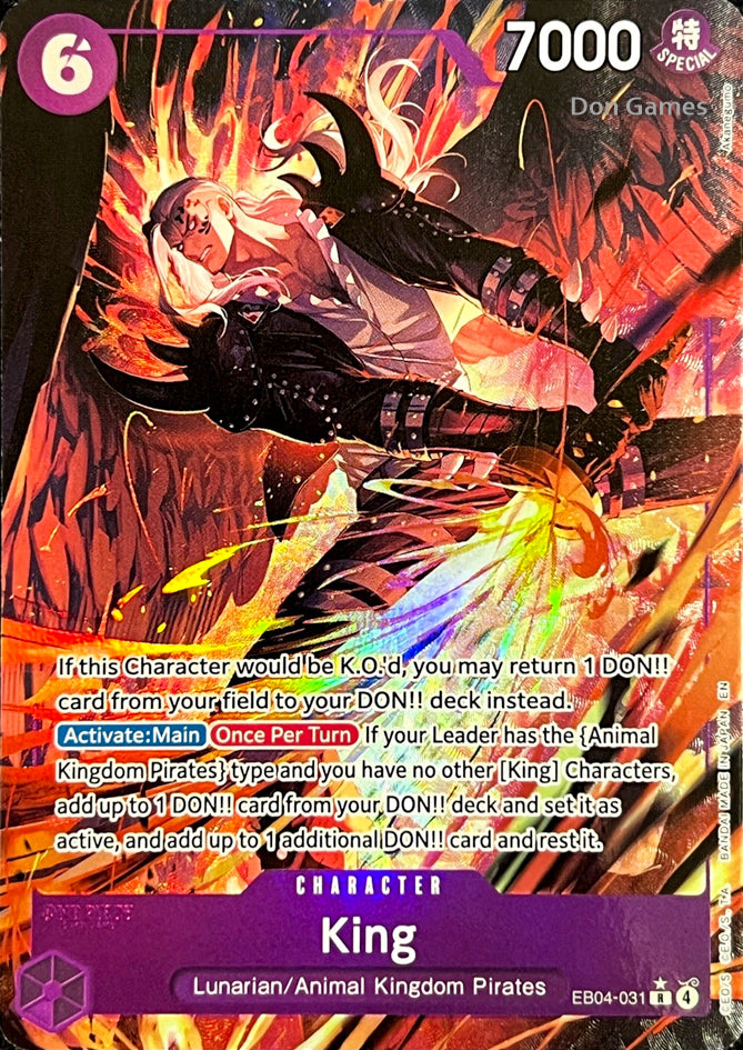 EB04-031 King Character Card Alternate Art