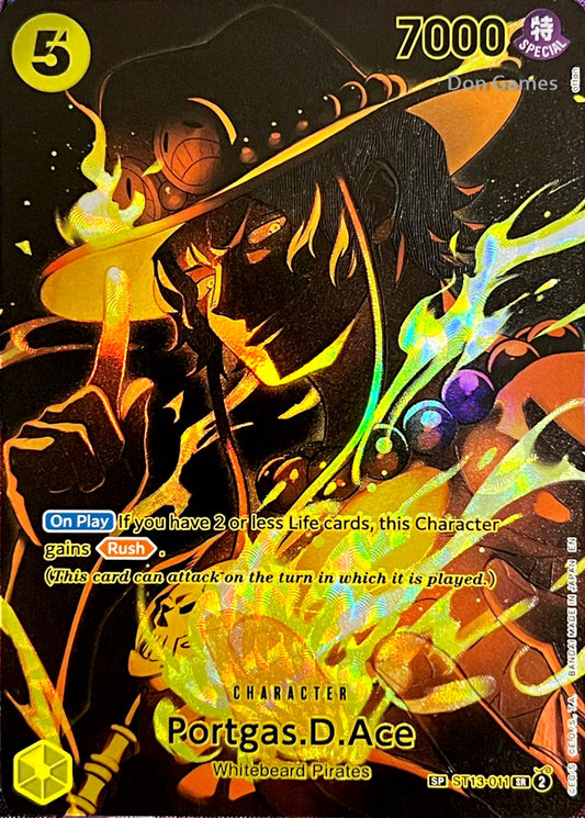 ST13-011 Portgas. D. Ace Special Alternate Art