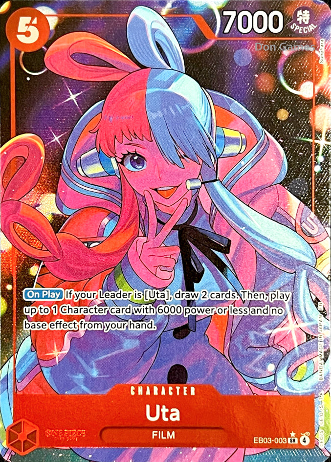 EB03-003 Uta Character Card Alternate Art