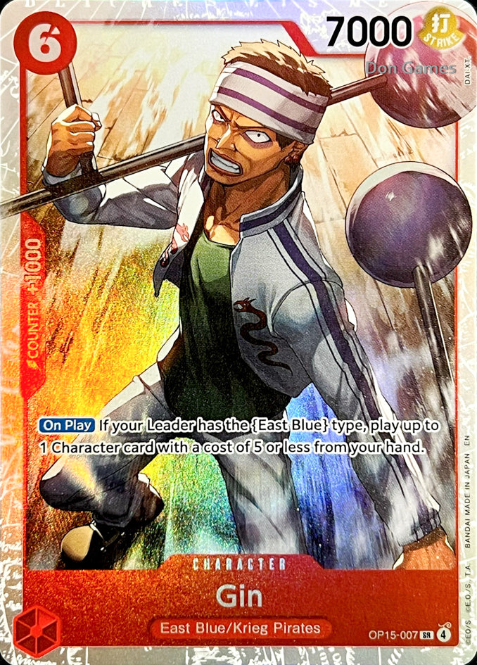 OP15-007 Gin Character Card