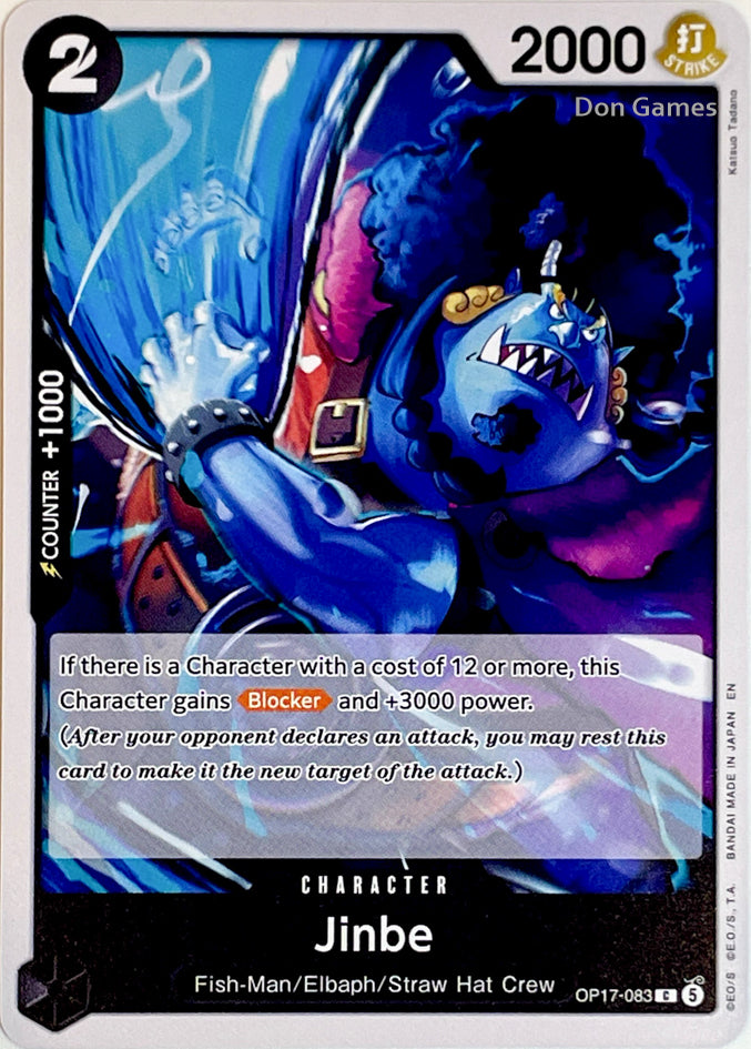 OP17-083 Jinbe Character Card