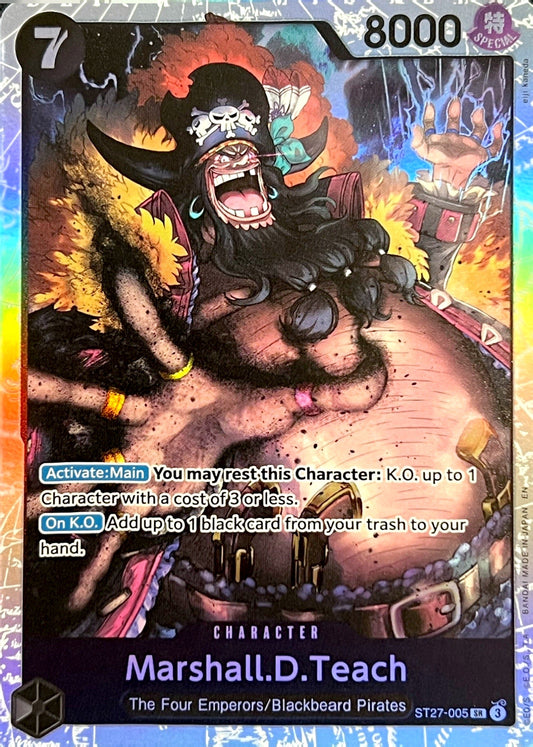 ST27-005 Marshall. D. Teach Character Card
