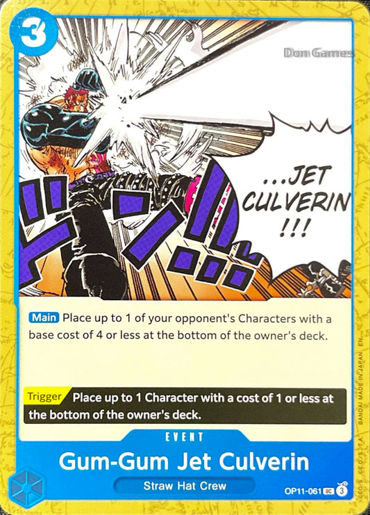 OP11-061 Gum-Gum Jet Culverin Event Card