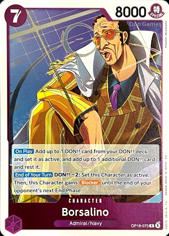OP16-073 Borsalino Character Card